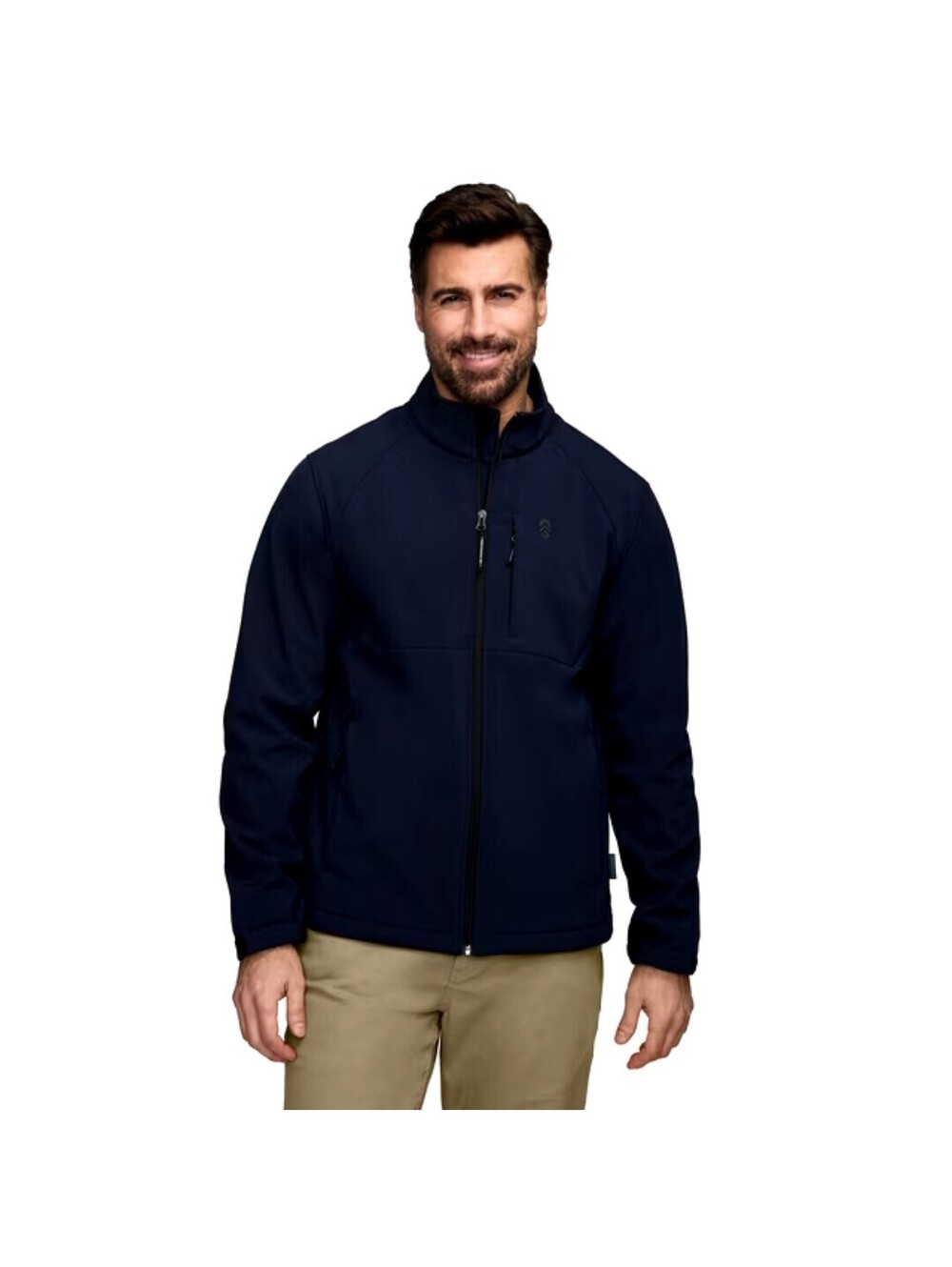 NWT Free Country Men’s Navy FreeCycle Softshell Jacket–Wind & Water Resistant, S